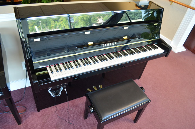 Yamaha B1 Continental Console Piano with Silent Series - Upright - Console Pianos